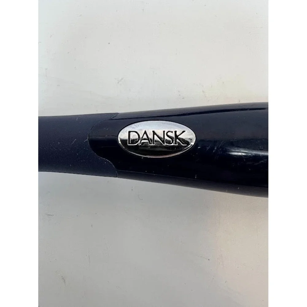 Vintage Dansk Navy (Dark Blue) Melamine Spatula Turner Flipper and Serving Spoon